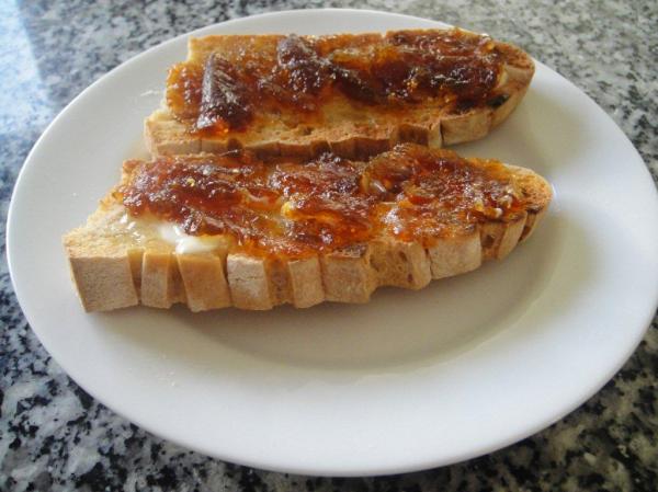 Toast and marmalade