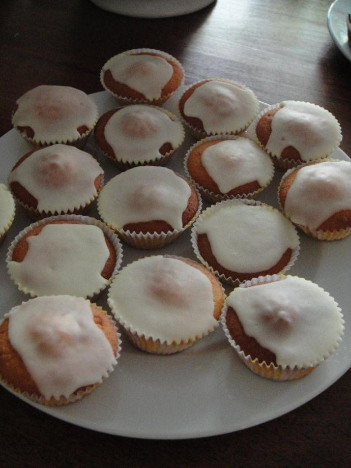 Lemon fairy cakes