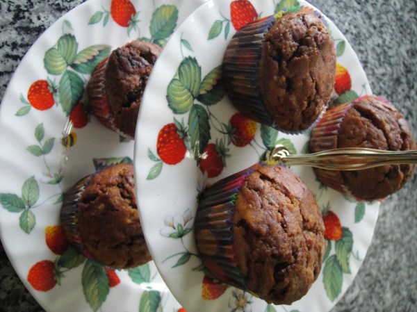 Chocolate marble muffins