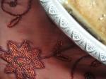 Pide and tablecloth