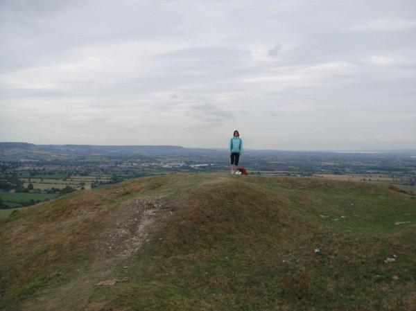 View of the topography point over Severn