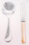 Illustrated cutlery