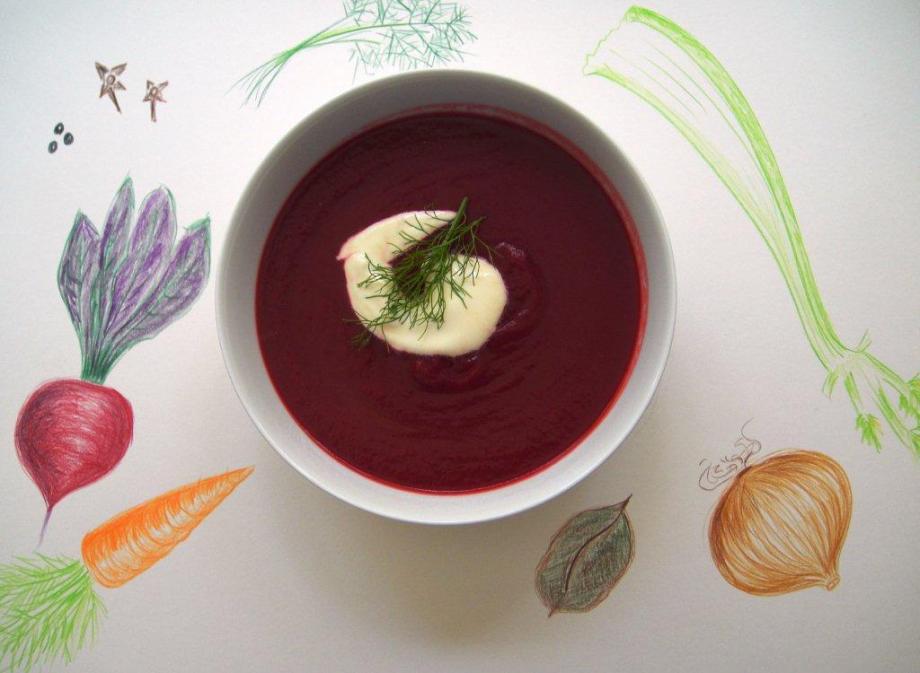 Barszcz - beetroot soup