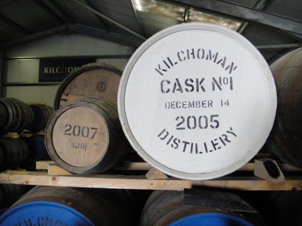 First barrel of Kilchoman