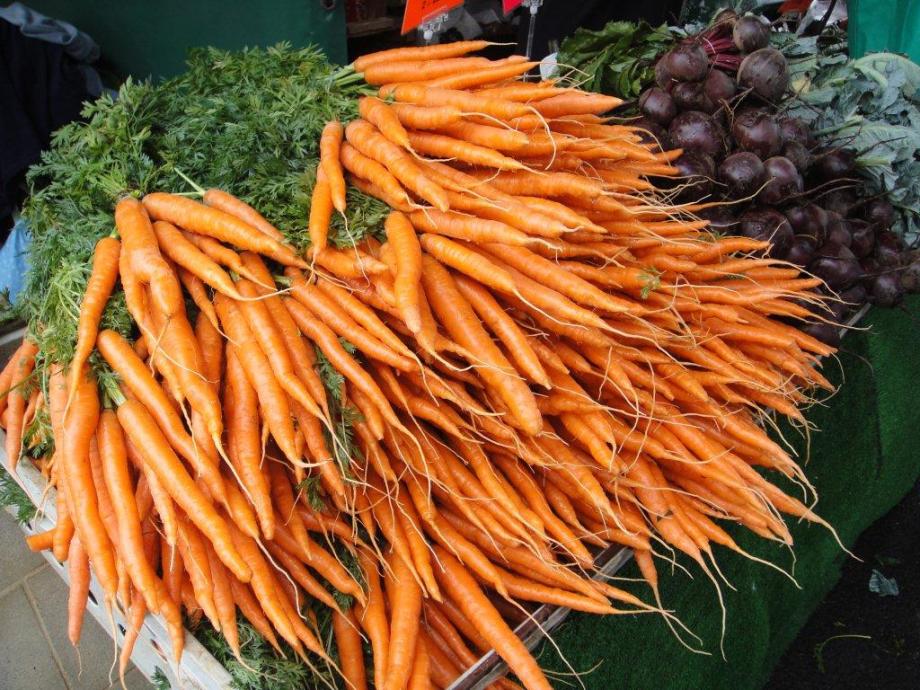 Organic carrots