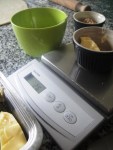 Weighing the ingredients