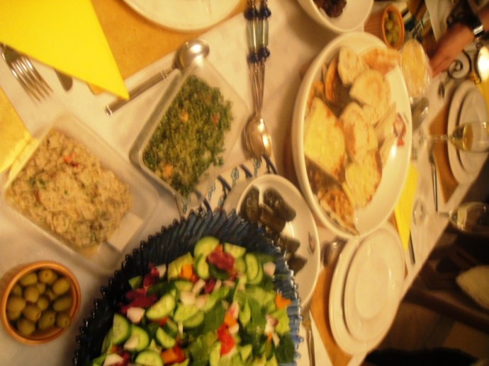Part of the Lebanese feast