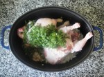 Chicken in a pot