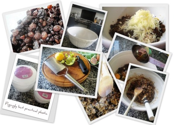 Making a Christmas pudding