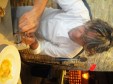 Giorgio Locatelli shaving truffles over pasta