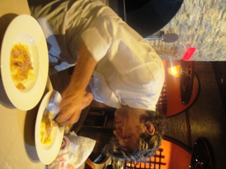 Shaving on the truffle