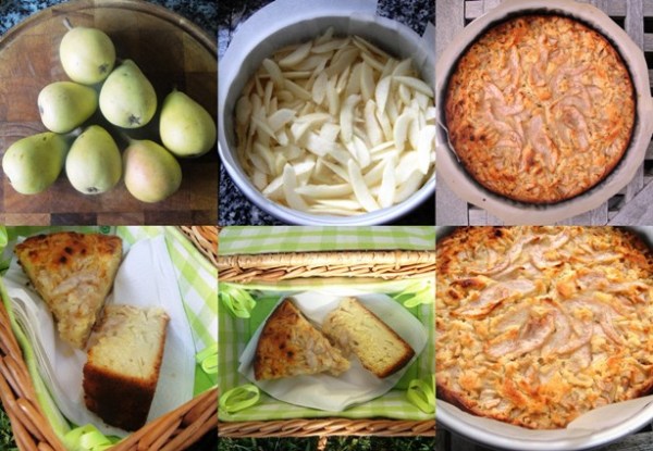 Pear & almond cake Pear and almond cake