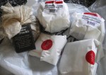 Packages of cheese from Lafayette Gourmet