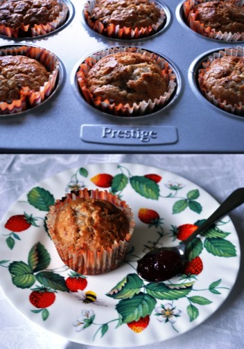 Jammy muffins
