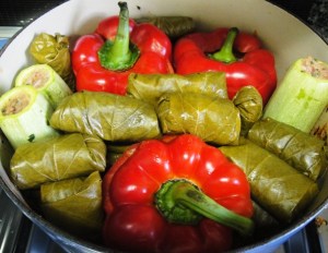 Stuffed vegetables