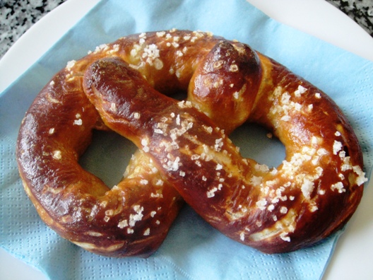 Home made pretzel