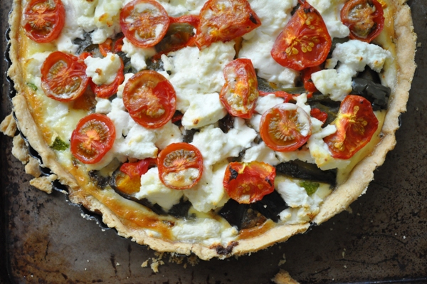 roasted vegetable tart