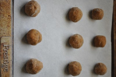 Roll and place on baking sheet