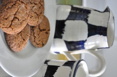 Ginger chocolate biscuits