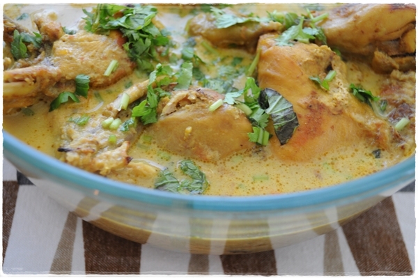 Cocomut chicken curry