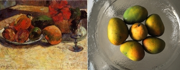 Gauguin and mangoes