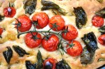 Tomato and basil focaccia&nbsp;(12)
