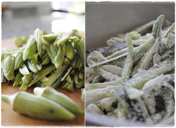 Okra preparation