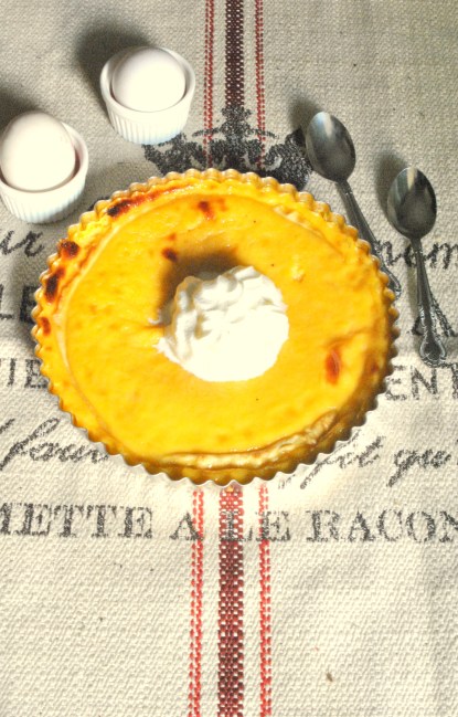 Grandma's custard pie - According to Dina