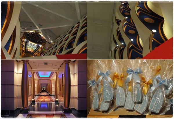 Christmas festivities at the Burj Al Arab