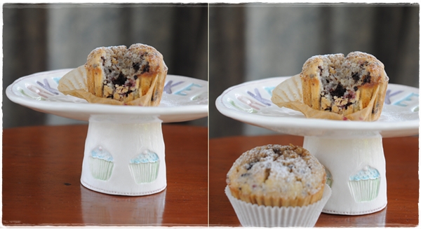 Raspberry and choclate muffins