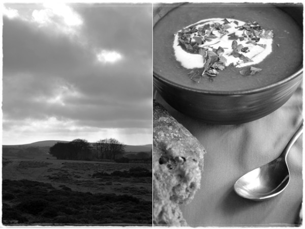 Dartmoor and goulash soup