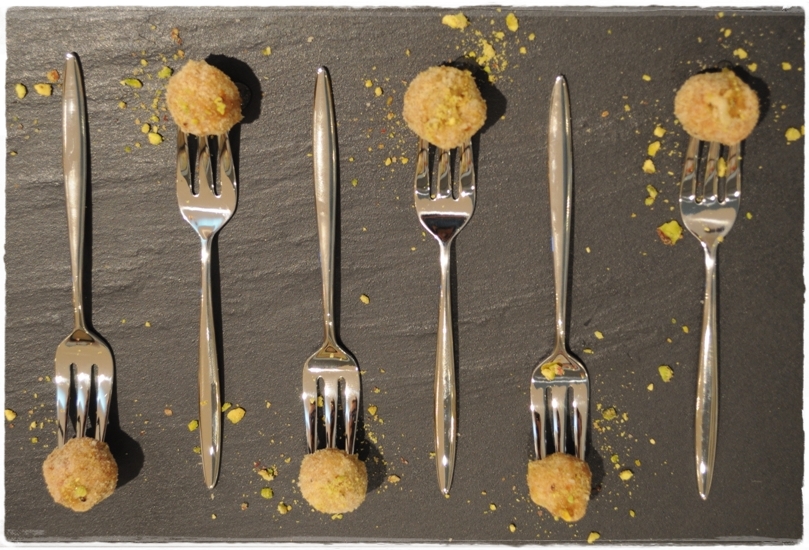 Foie Gras bon bons at Lafayette Gourmet Dubai