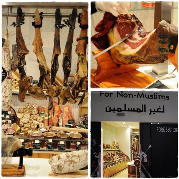 Pork section Lafayette Gourmet Dubai Pork section