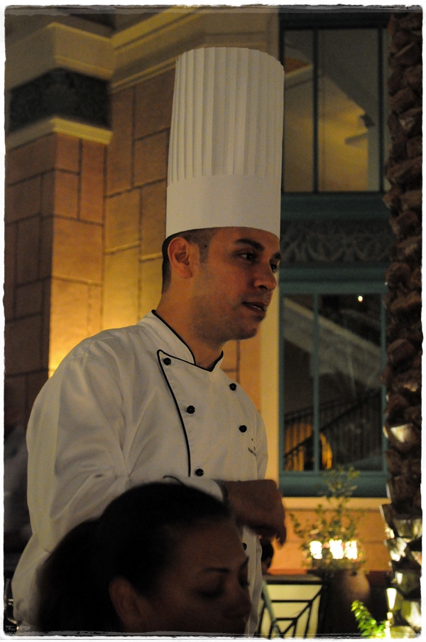 Chef Ali at Levantine, Atlantis The Palm