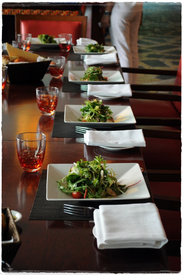 Prawn and avocado salad at Nasimi