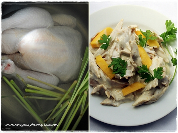 Coronation chicken Thai-style