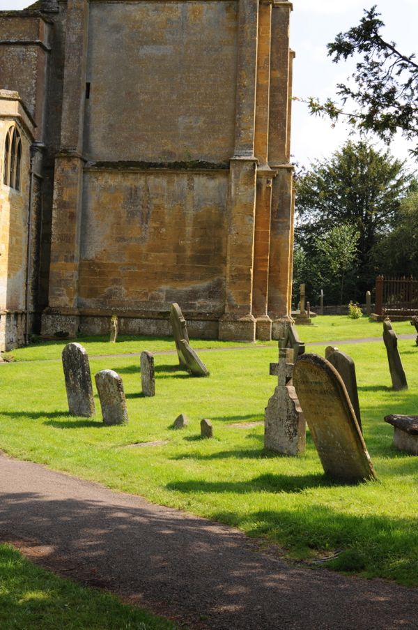 Church yard in Blockley