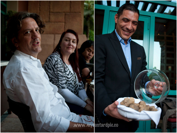 Giorgio Locatelli white truffles