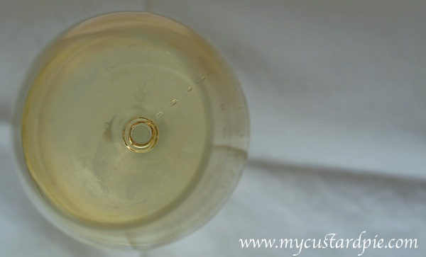 Glass of white wine