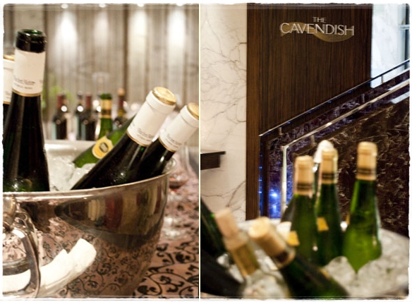 Wine dinner at The Cavendish