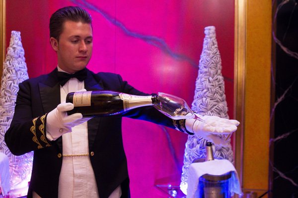 Pouring Champagne