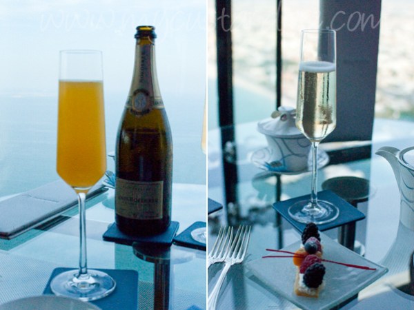Sky tea at the Burj al Arab