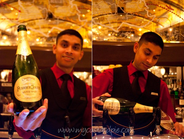 Oysters and champagne Rostang