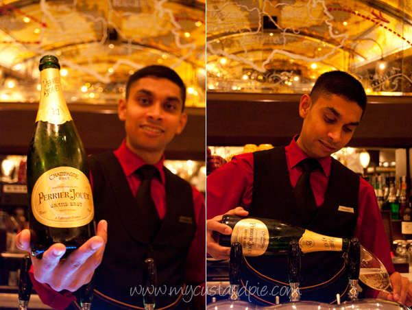 Oysters and champagne Rostang