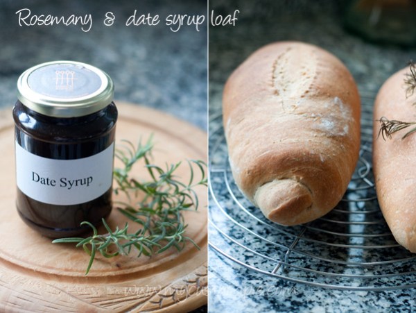 Rosemary and date syrup loaf