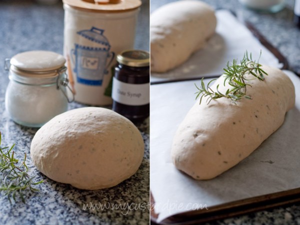 Rosemary and date syrup bread