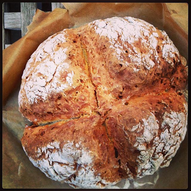 Tasty. Home baked soda bread.
