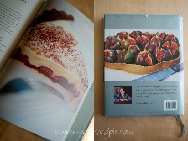 rasperry and white chocolate tart