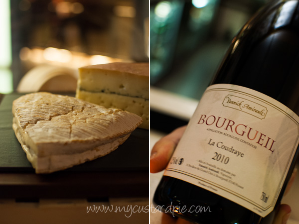 Wine and cheese - My Custard Pie