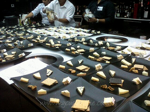 Cheese at the cheese club launch